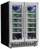 Silhouette® Napa 24” Stainless Steel Wine Cooler-4