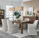 Liberty Furniture Shaker Lakes 7-Piece Harvest Brown/Taupe Rectangular Table Set-1