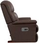 La-Z-Boy® Reed Walnut Leather Power Rocking Recliner with Headrest-3