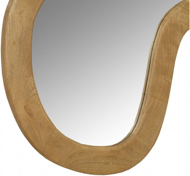 Meridian Furniture Oblique Natural Oak 48" Mirror-4