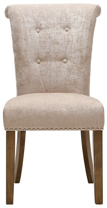 Olliix by Madison Park Cream Set of 2 Colfax Dining Chairs-0