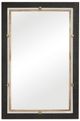 Uttermost® Guerra Antique Brass/Dark Walnut Mirror-0