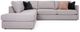 Decor-Rest® Furniture LTD 2068 2-Piece Left-Arm Facing Sofa Sectional and Chaise-1