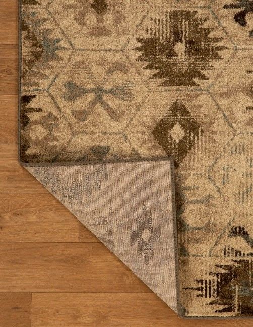 KAS Rugs Heritage Blue/Ivory Southwest 5'x8' Area Rug-2
