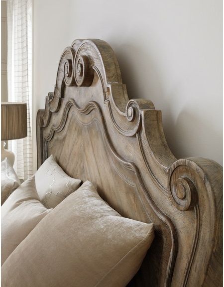 Hooker® Furniture Castella Antique Slate King Panel Bed-2