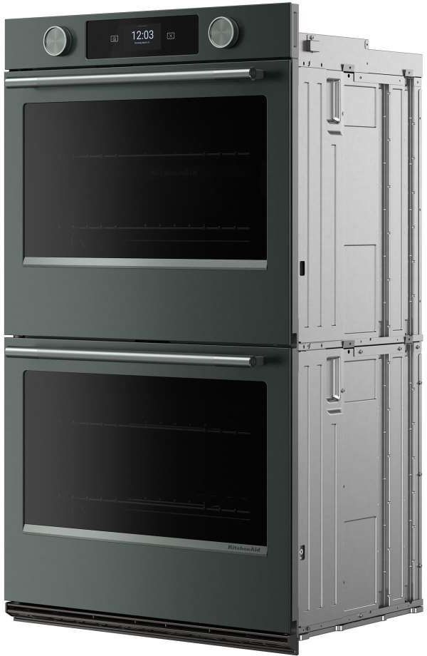 KitchenAid® 30" Juniper Smart Double Electric Wall Oven with Intelligent Cooking Camera-3