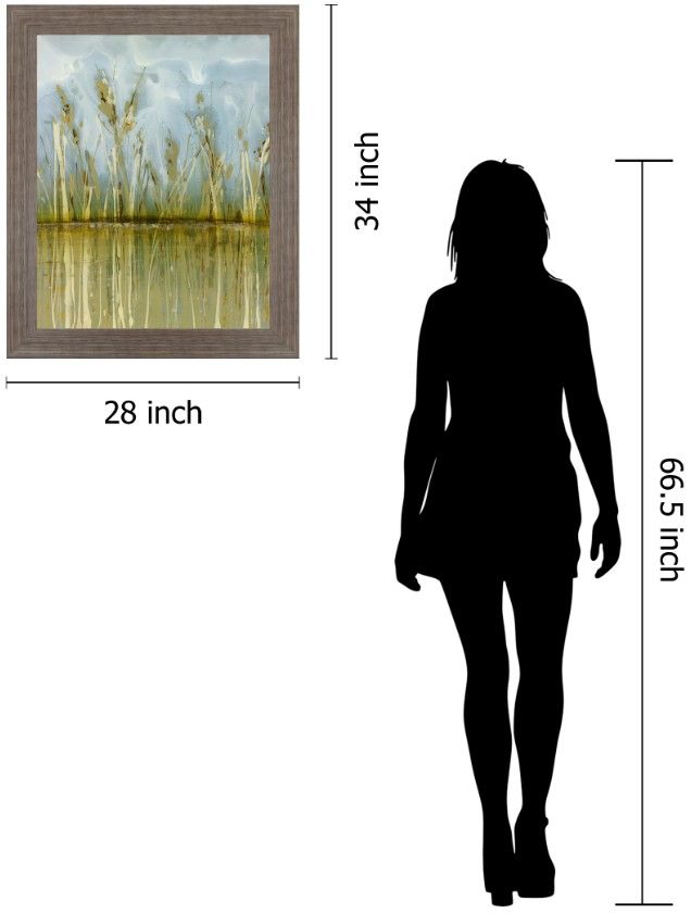 Classy Living Whispering Marsh Framed Wall Art-1
