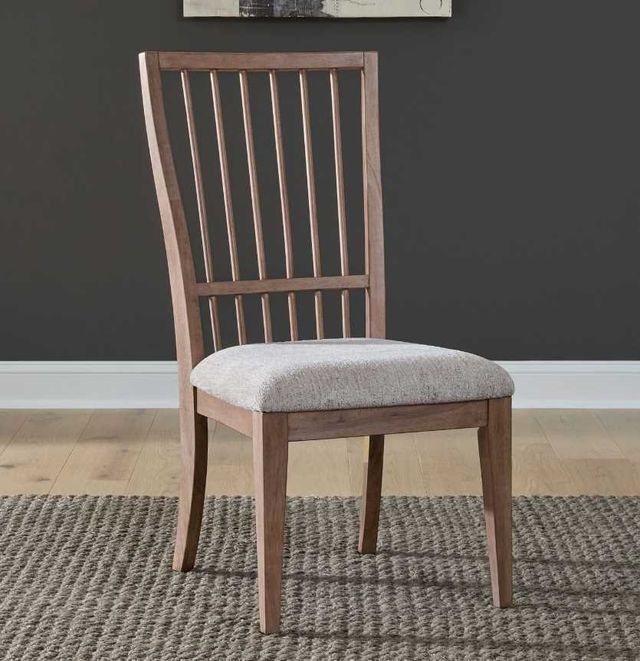 Liberty Furniture Haven Hills Camel Beige/Sand Dining Side Chair-1