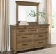 Signature Design by Ashley® Karallin Medium Brown Dresser and Mirror-1