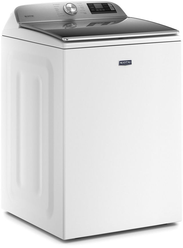 Maytag® 5.3 Cu. Ft. White Impeller Top Load Washer with Extra Power-1