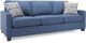 Decor-Rest® Furniture LTD 2855 94" Blue Sofa-0