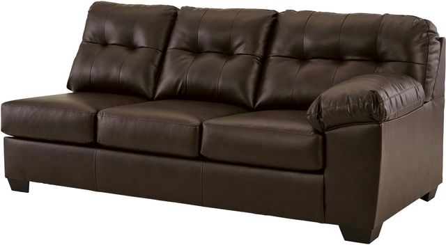 Signature Design by Ashley® Donlen 2-Piece Chocolate Left-Arm Facing Sofa Sectional and Chaise-2