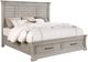 Holland House Furniture Woodbridge King Shutter Panel Storage Bed-0