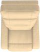 La-Z-Boy® Baron Cashew Power Rocking Recliner with Headrest and Lumbar-5
