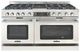 Capital Cooking™ Grand Chef 60" Stainless Steel Sealed Burner Pro Style Dual Fuel Range with Grill-0