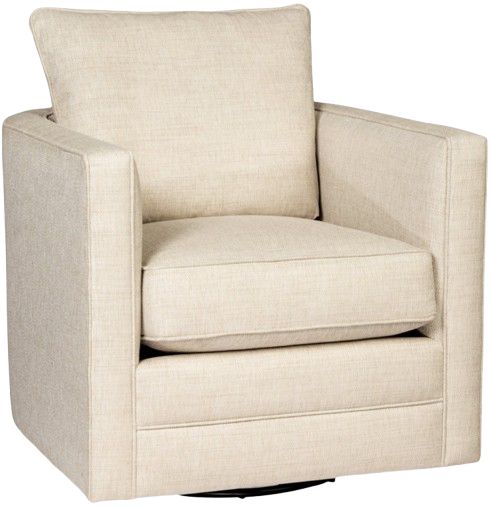 Craftmaster® Customizable CM Modern 32" Swivel Glider Chair-3