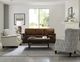England Furniture Customizable Salem Leather Sofa with Nailhead Trim-1