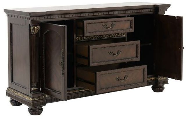 Homelegance® Russian Hill Cherry Buffet-3