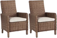 Signature Design by Ashley® Beachcroft 2-Piece Beige/Brown Arm Chair Set