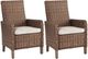 Signature Design by Ashley® Beachcroft 2-Piece Beige/Brown Arm Chair Set-0