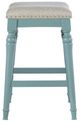 Powell® Lockhart Blue Big and Tall Counter Stool-4