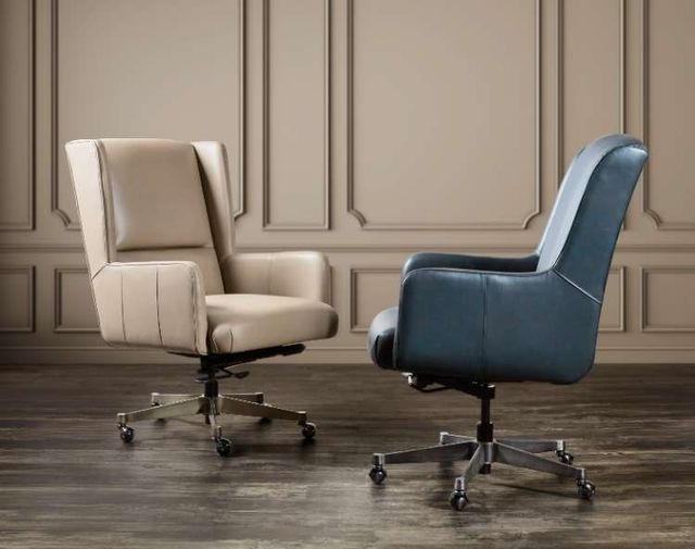 Hooker® Furniture EC Benito Salvo Denim Executive Swivel Tilt Office Chair-1