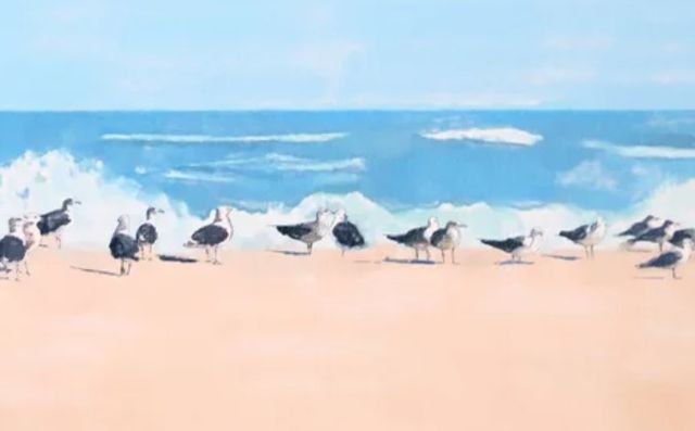 Stylecraft A Sun Beach Day II Wall Art-1