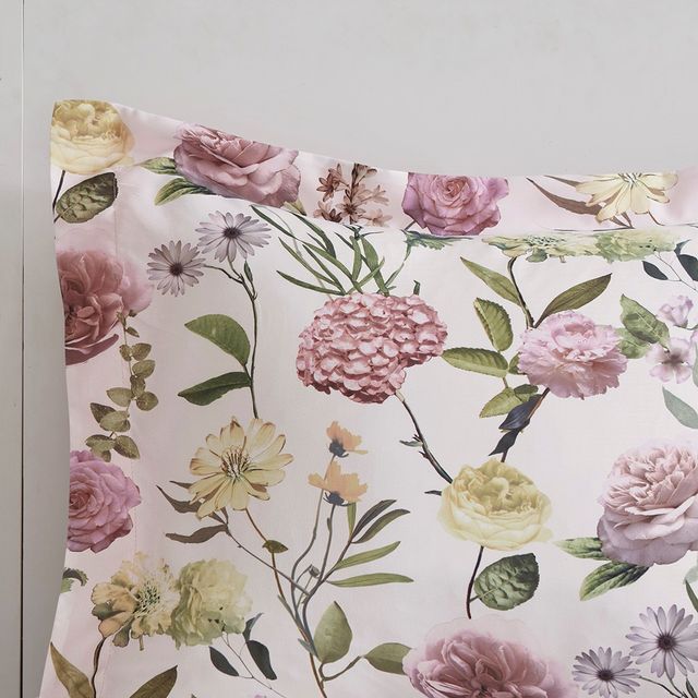 Olliix by Intelligent Design Ashley Blush Full Comforter and Sheet Set-4