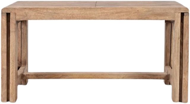 Jofran Inc. Global Archive Bradford Buff Extendable Bench-1