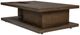 Flexsteel® Athens Brown Coffee Table with Casters-0