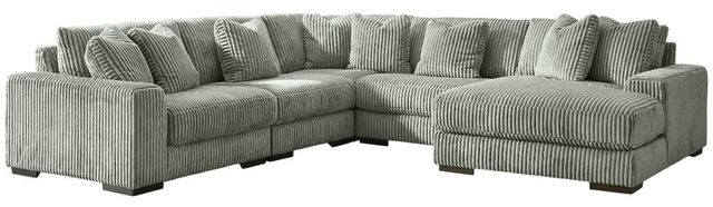 Signature Design by Ashley® Lindyn 5-Piece Fog Left-Arm Facing Sectional and Chaise-0