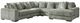 Signature Design by Ashley® Lindyn 5-Piece Fog Left-Arm Facing Sectional and Chaise-0
