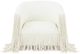 TOV Furniture Shag Me Ivory Swivel Accent Chair-3