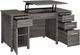 Coaster® Dylan Weathered Grey Lift Top Office Desk-2