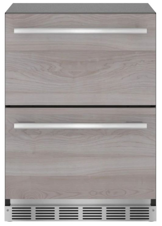 Thermador® Freedom® 24'' 4.4 Cu. Ft. Panel Ready Under Counter Double Drawer Refrigerator-1