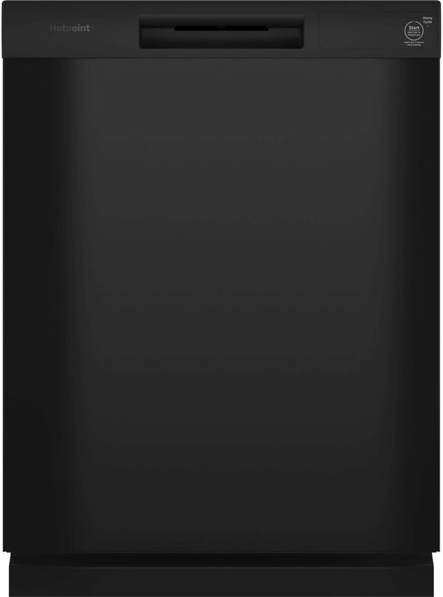 Hotpoint® 24" Black Built-In Dishwasher-0
