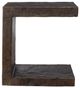 Uttermost® Obra Golden Dark Bronze Aluminum Indoor-Outdoor Side Table-4