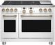 Café™ 48" Matte White Pro Style Dual Fuel Range with 6 Burners and Griddle-0