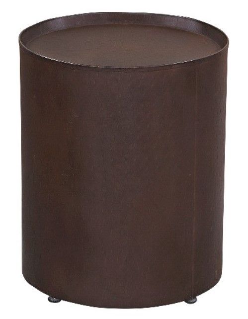 Porter International Designs Alamo Brown End Table-0