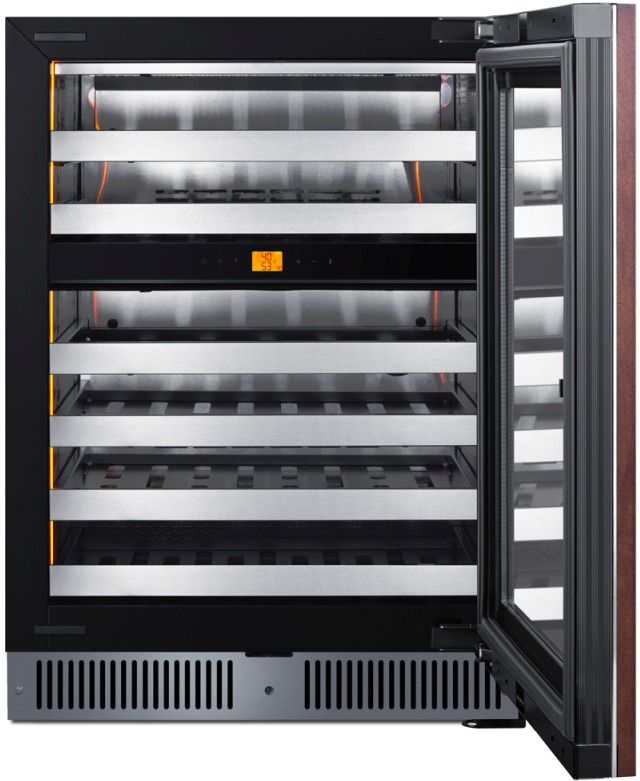 Summit® 24" Panel Ready Built-In Wine Cooler-3