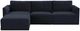 TOV Furniture Willow 4-Piece Navy Modular Sectional-3