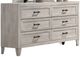 Furniture of America® Mysen White Wash Dresser-0