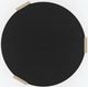 Caracole® Go Around It Caracole Classic Tuxedo Black Side Table with Acrylic Post -1