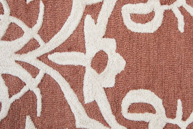 Rizzy Home Caterine Red 5' x 8' Rug-1