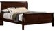Furniture of America® Louis Philippe Dark Cherry Twin Sleigh Bed-0