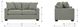 La-Z-Boy® Shiloh Navy Full Sleep Sofa-2