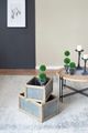 A & B Home 2-Piece Brown/Gray Planter Set-4