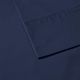 Olliix by Madison Park Peached Percale Navy California King Cotton Sheet Set-1