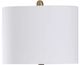 Stylecraft Matlock Bronze/Clear/White Table Lamp-2