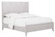 A.R.T. Furniture® Mezzanine Dove Gray Upholstered Queen Panel Bed-0